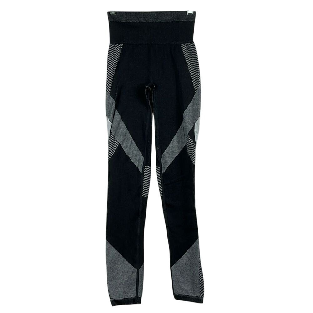 Pink Victoria's Secret Womens Cool Comfort‎ Leggings Black Grey Size Xsmall